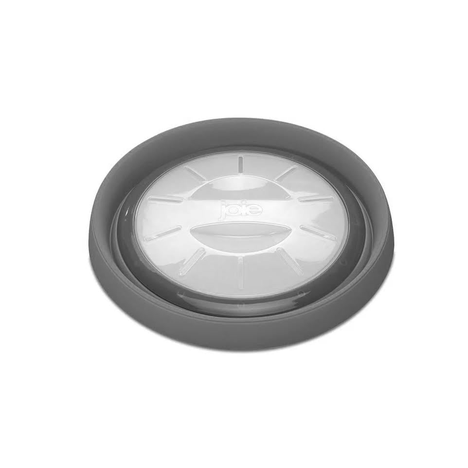 Joie Foldable Plastic Microwave Dish Cover Grey