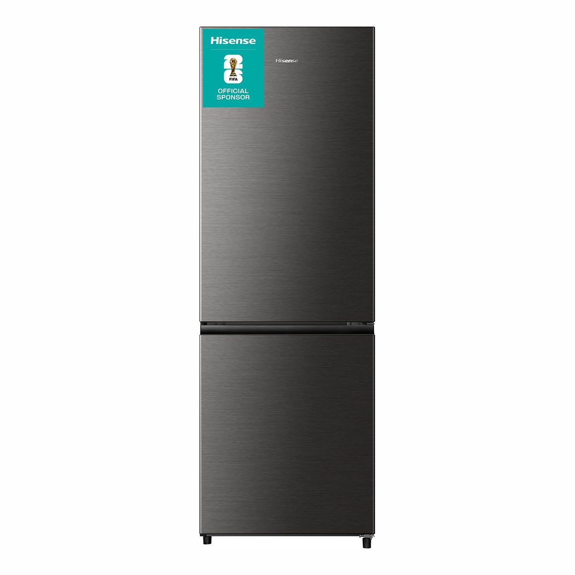 Hisense 324L Bottom Mount Refrigerator Titanium