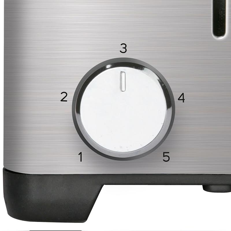 Taurus 4 Slice Stainless Steel Toaster Silver
