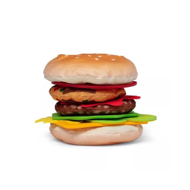 Melissa & Doug Burger Stacking Game Multicoloured
