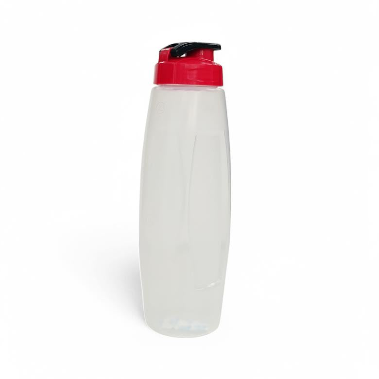 CH 1Lt Jambo Water Bottle Clear with Red Lid