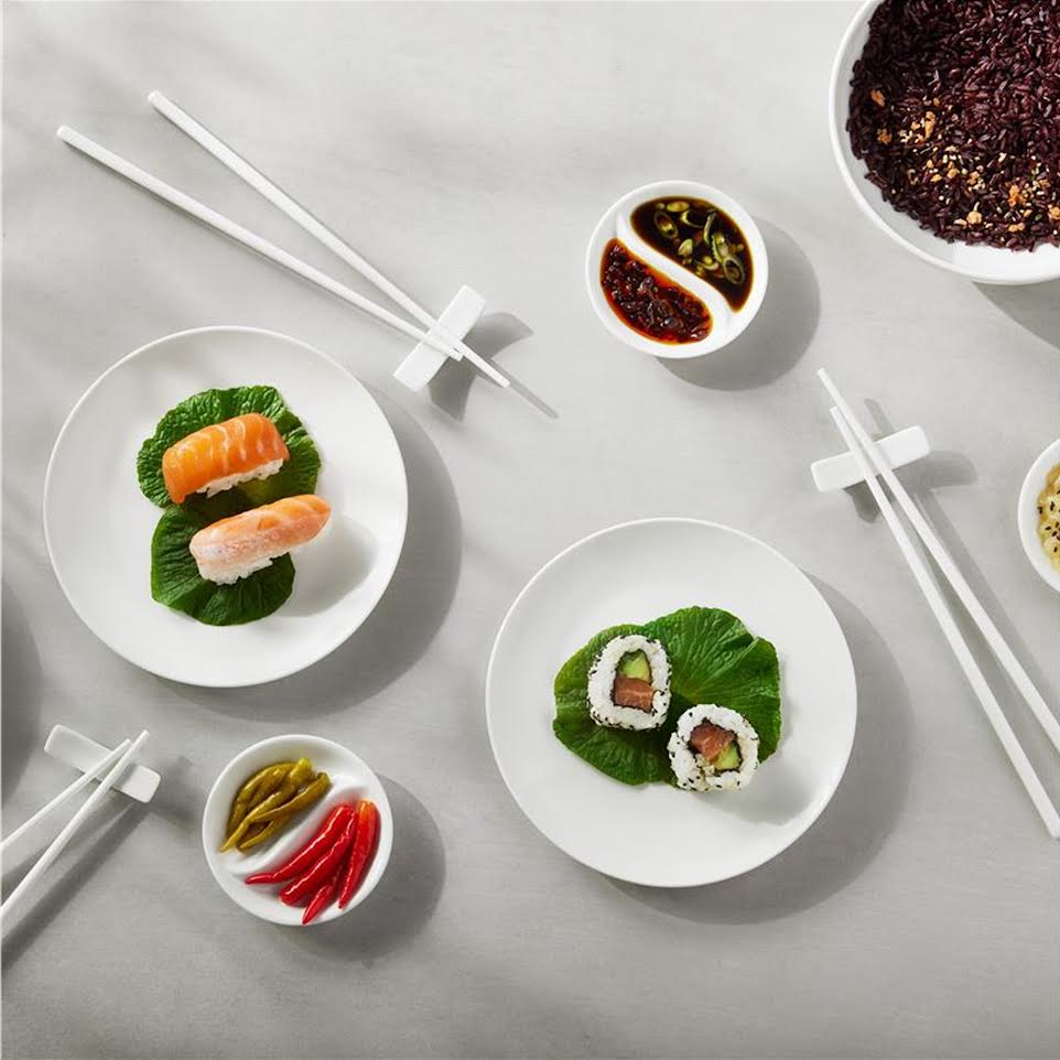 Maxwell & Williams White Basics 12 Piece Chopstick Entertainment Set White