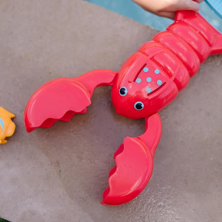 Melissa & Doug Louie Lobster Claw Catcher Pool Toy Red