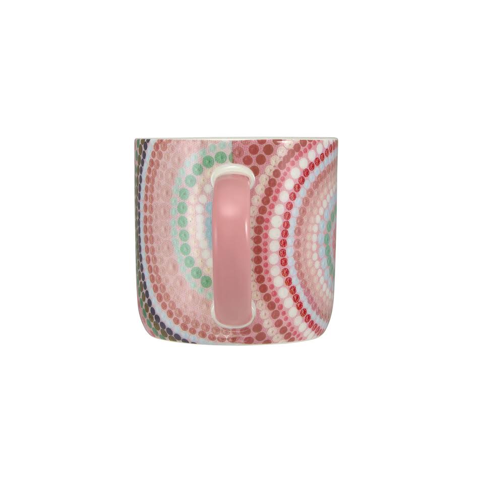 Maxwell & Williams 480ml Lou Martin Uplift Mug Pink