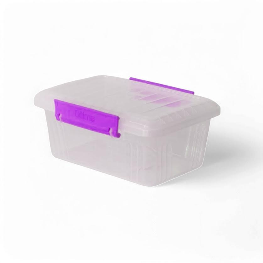 Otima 6 Piece 600ml Lock Box Set Purple