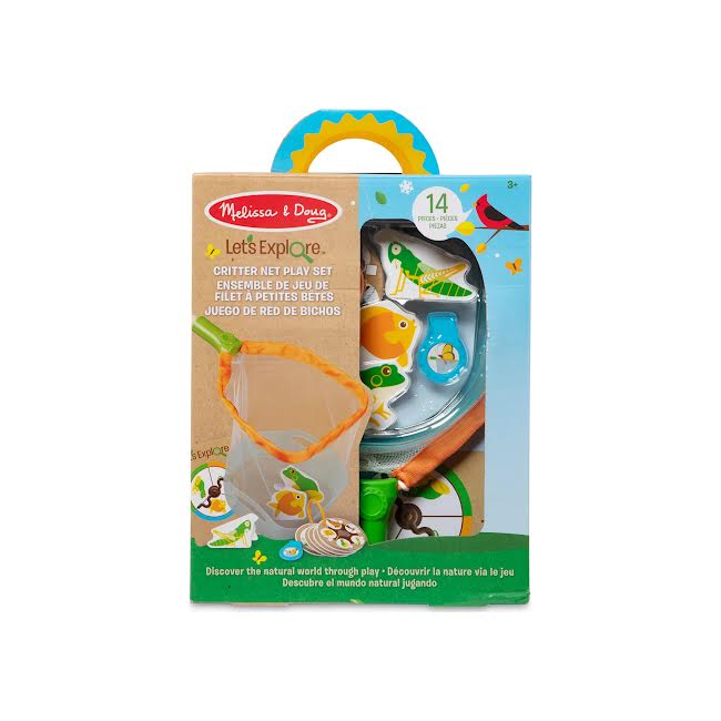 Melissa & Doug Let's Explore Critter Net Play Set Multicoloured