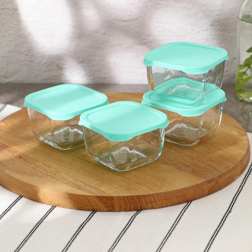 Pasabahce Snowbox 4 Piece Set Green