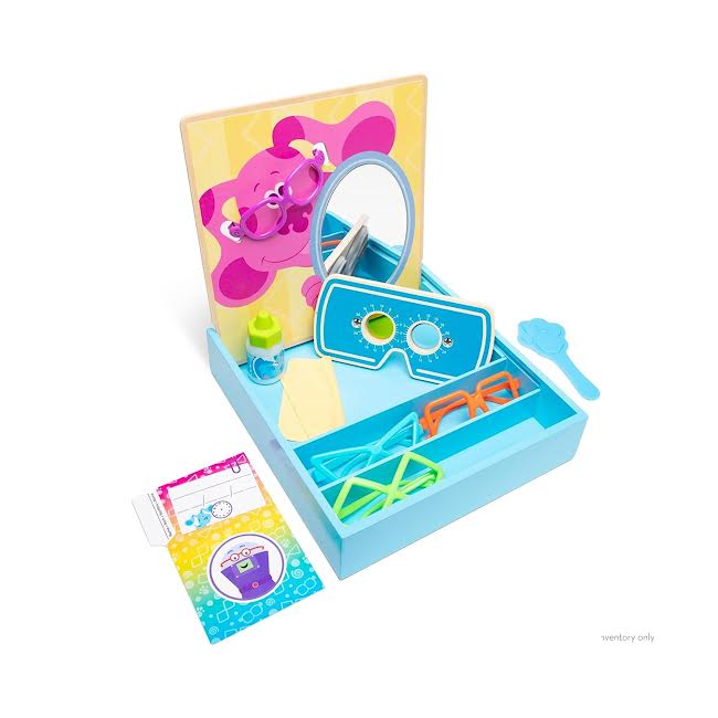 Melissa & Doug Blues Clues Time for Glasses Play Set Multicoloured