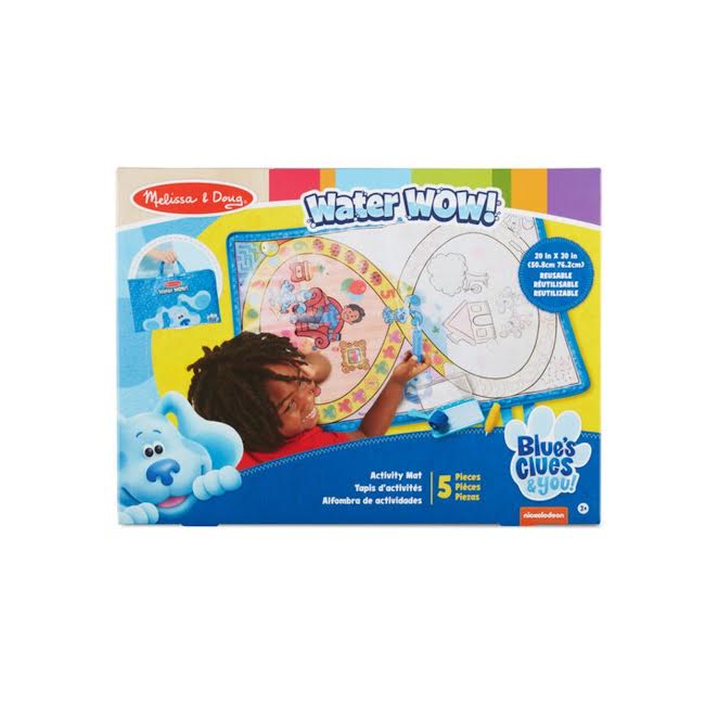 Melissa & Doug Blues Clues Water Wow Activity Mat Multicoloured