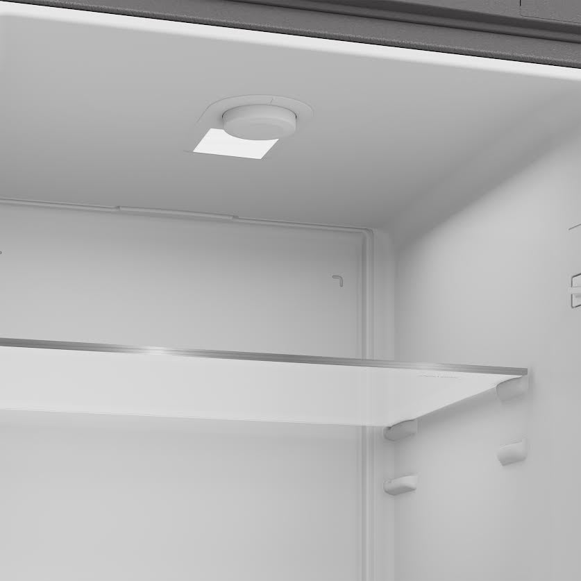 Defy 348L Fridge Freezer with Water Dispenser Metallic