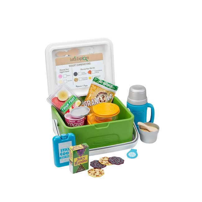 Melissa & Doug Let’s Explore Camp Cooler Play Set Multicoloured