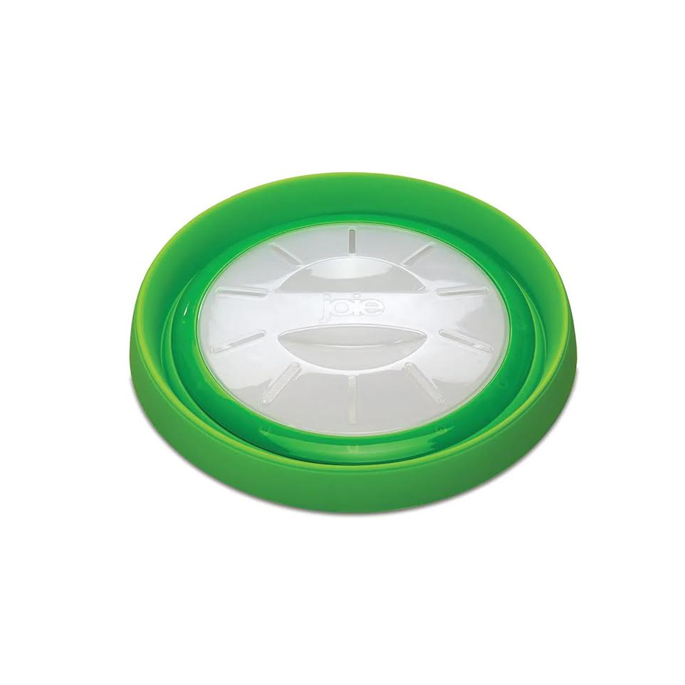 Joie Foldable Plastic Microwave Dish Cover Green