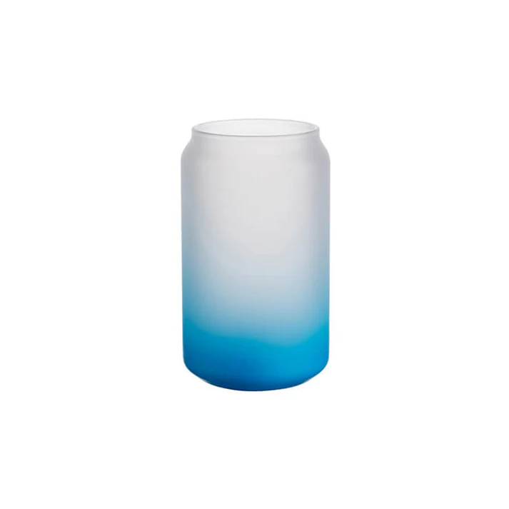 Kitchen Life 4 Piece 400ml Frosted Glasses Set Assorted
