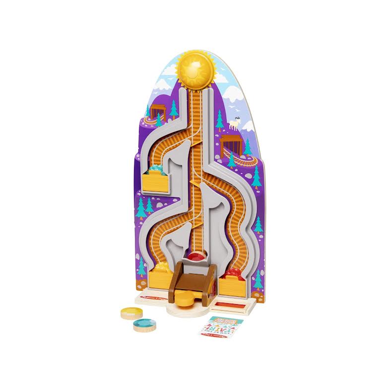 Melissa & Doug Fun at The Fair! Wooden Ring The Bell Game Multicoloured