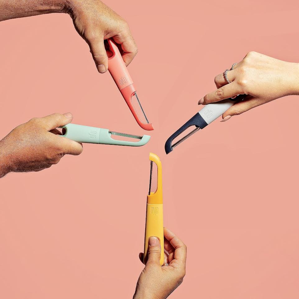 eKu Swivel Peeler Avocado