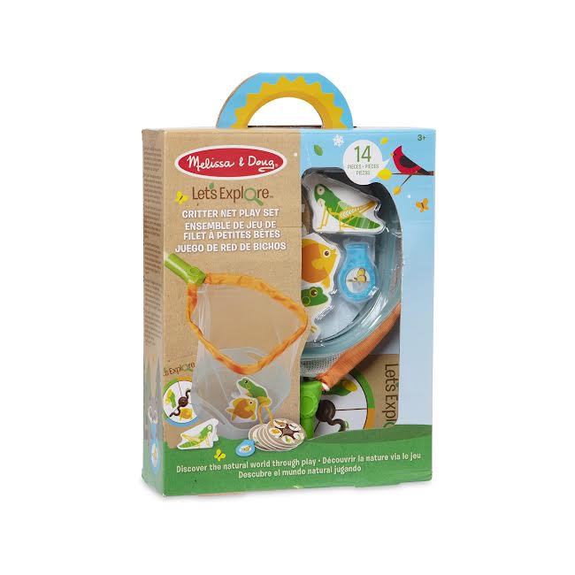 Melissa & Doug Let's Explore Critter Net Play Set Multicoloured
