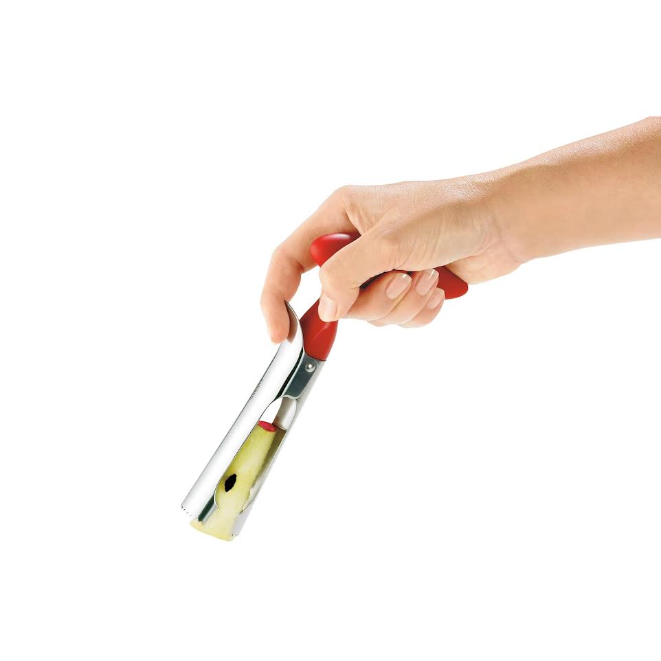 Cuisipro 18cm Stainless Steel Apple Corer Red