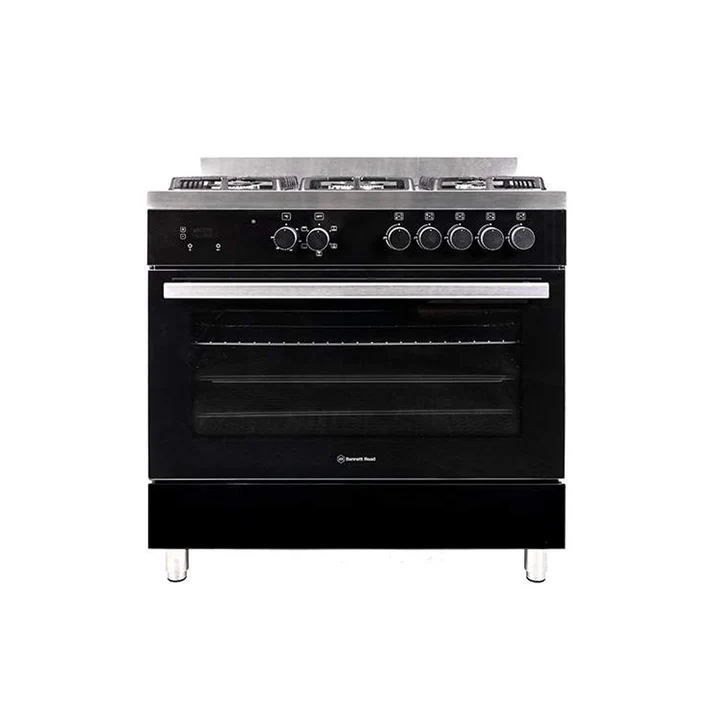 Bennett Read Crystal 90cm Gas/Electric Stove Black