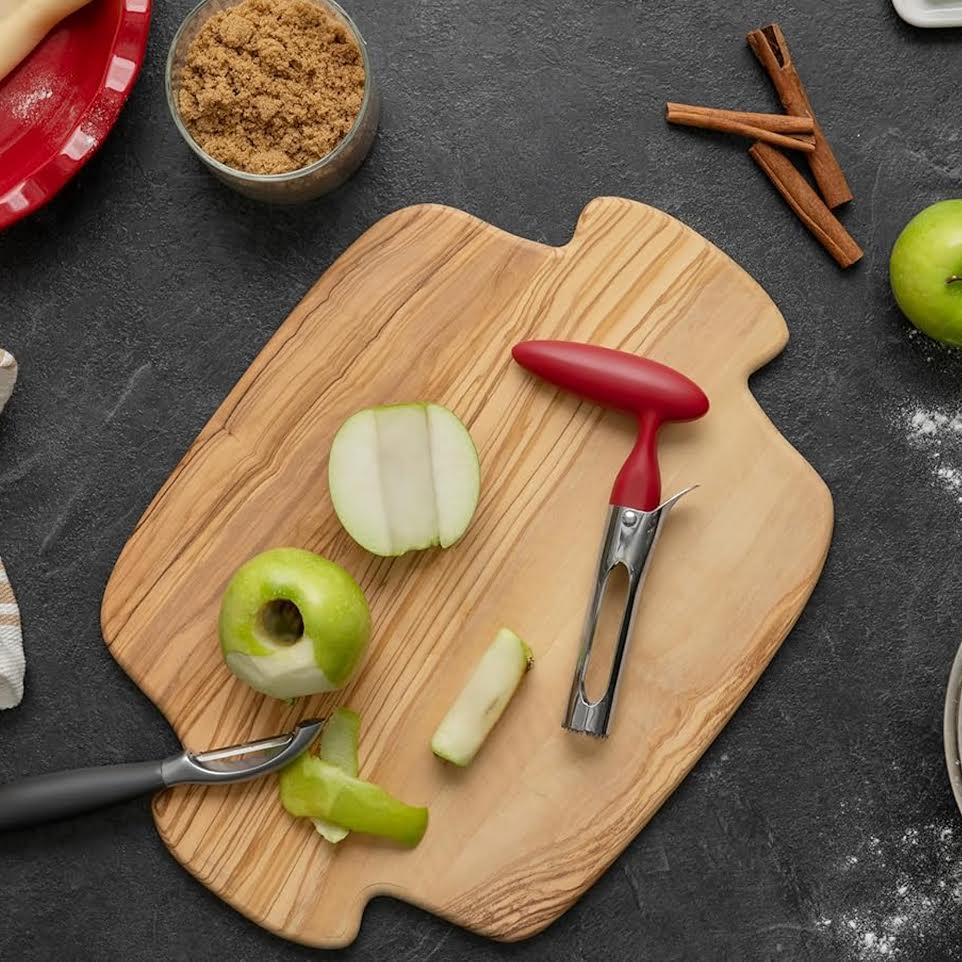 Cuisipro 18cm Stainless Steel Apple Corer Red