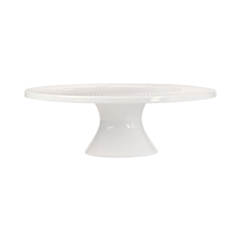 Maxwell & Williams 30cm White Basics Footed Cake Stand White
