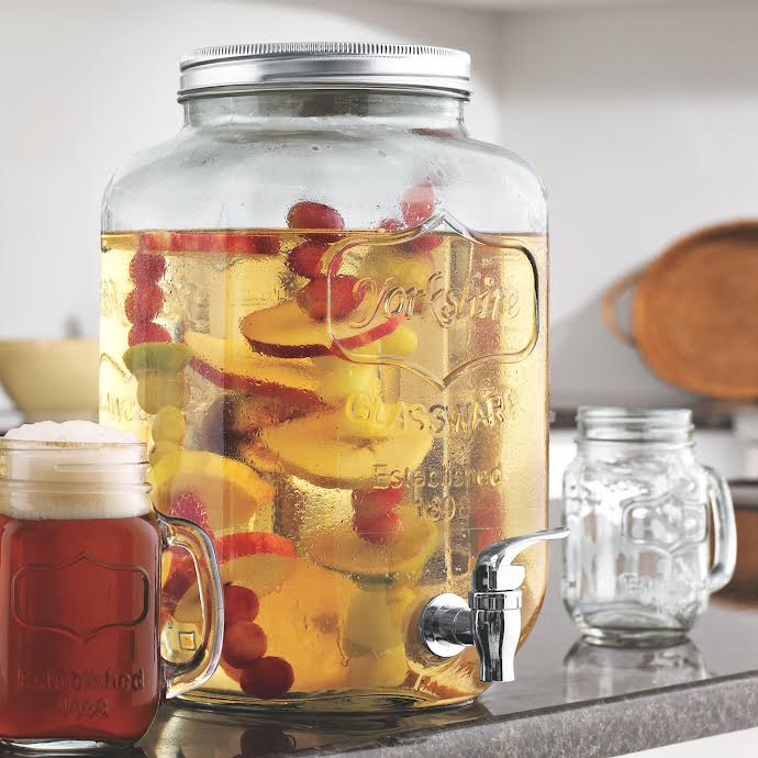 CH 5lt Beverage Dispenser with Tap Clear