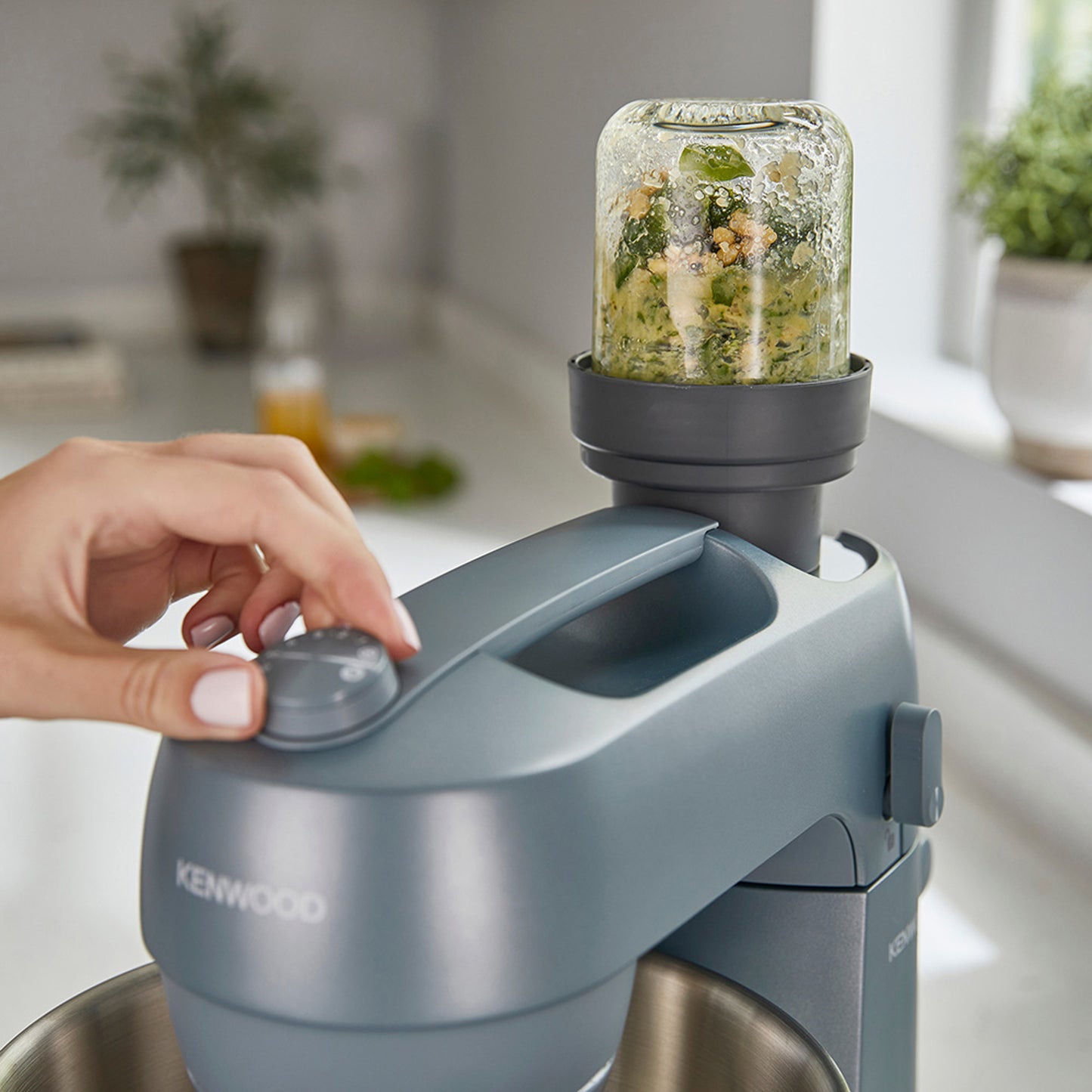 Kenwood Go Stand Mixer Storm Blue