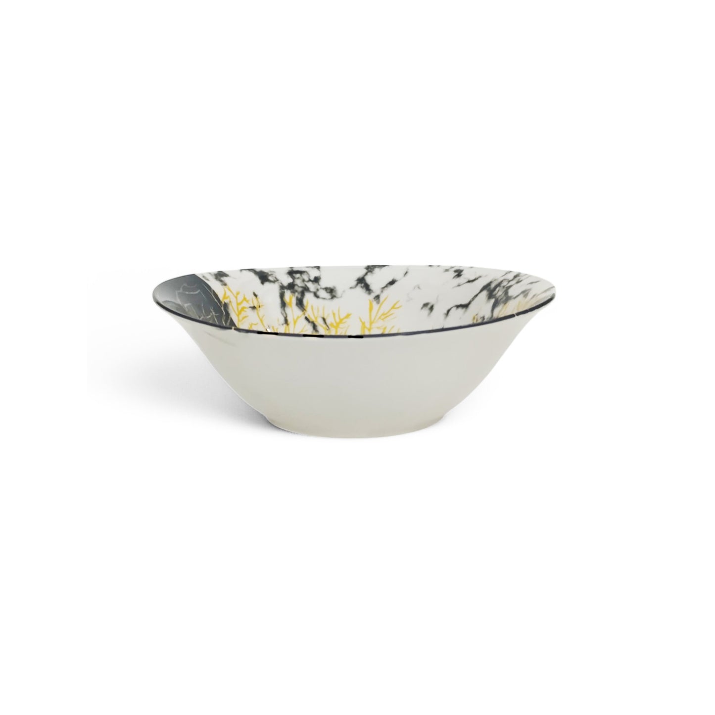 Kitchen Life 16cm Ceramic Dessert Bowl White