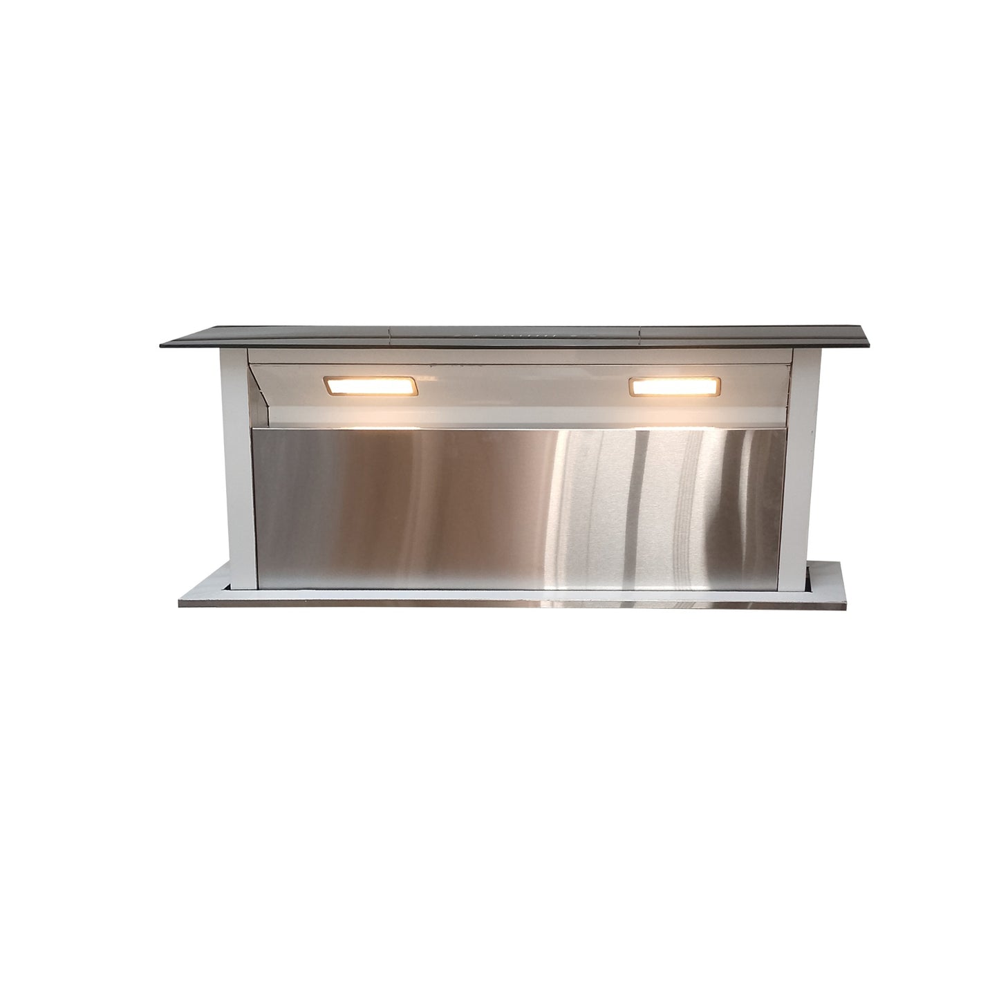 Totai 90cm Eclipse Downdraft Cookerhood Silver