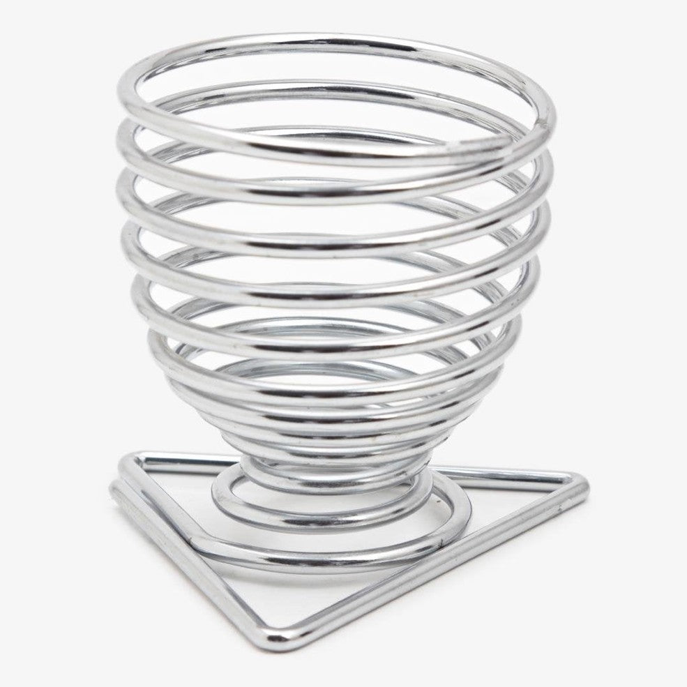Progressive Spiral Egg Cup - Silver