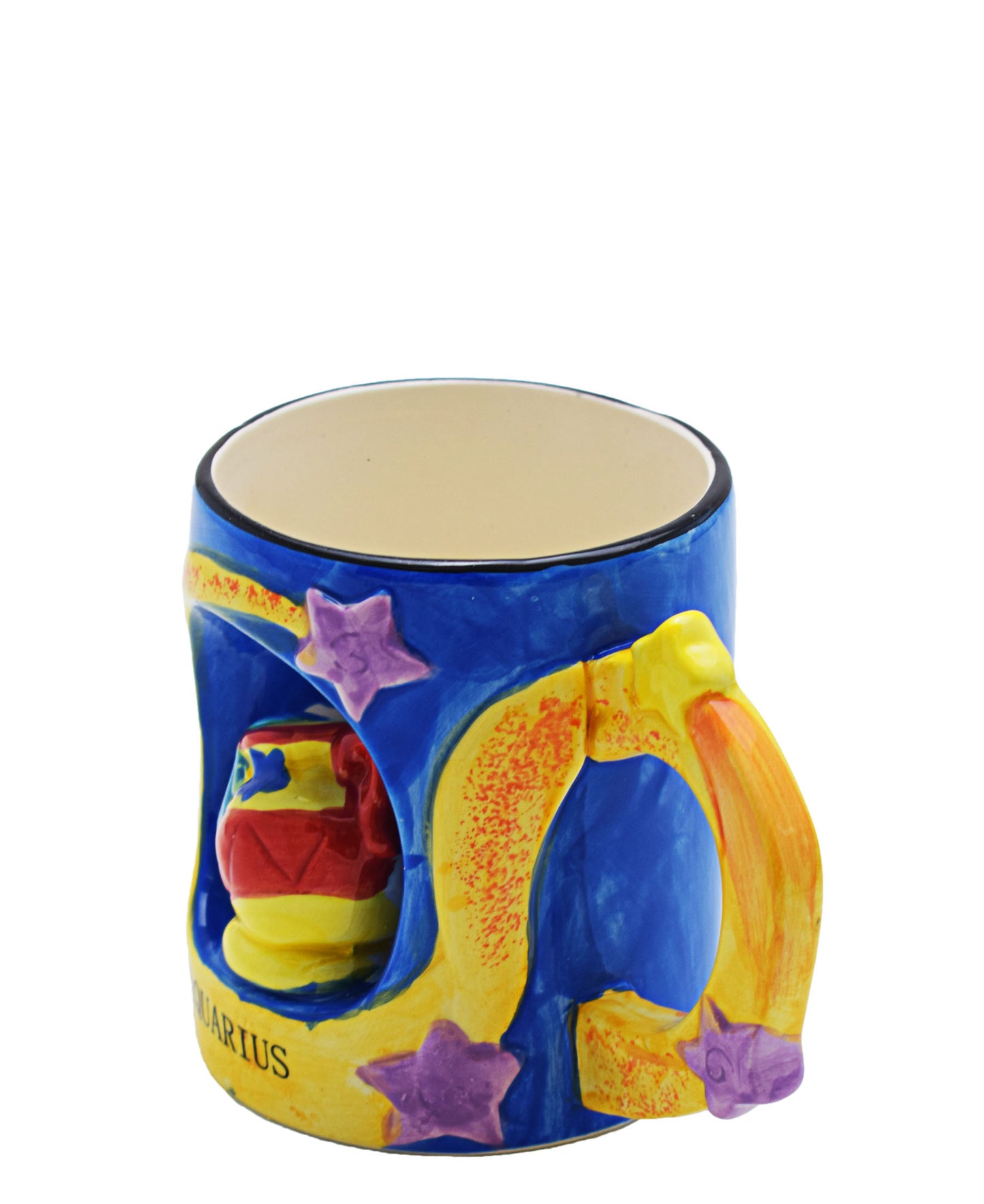 Kitchen Life Star Sign Aquarius Mug 300ML - Blue
