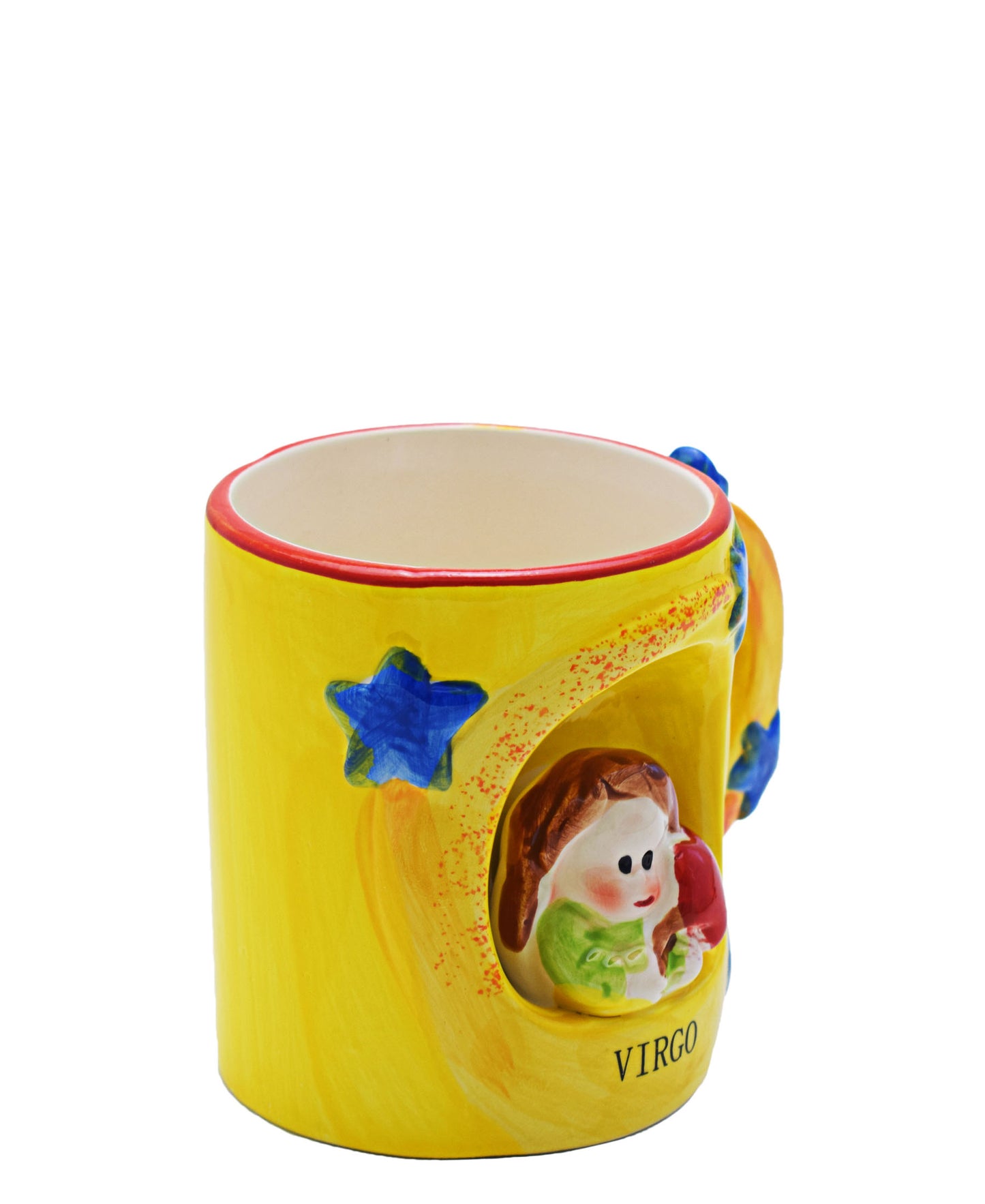 Kitchen Life Star Sign Virgo Mug 300ML - Yellow