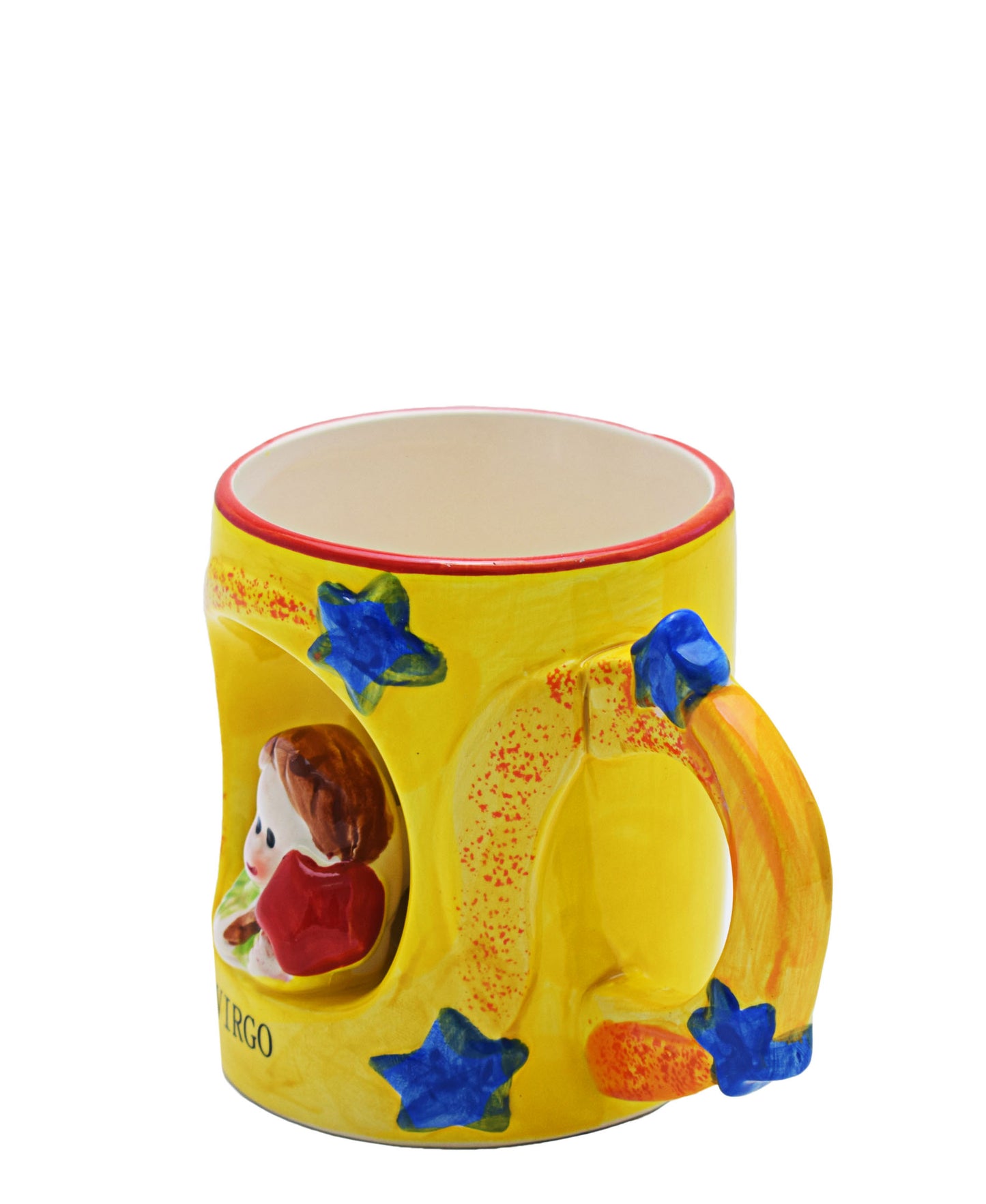 Kitchen Life Star Sign Virgo Mug 300ML - Yellow