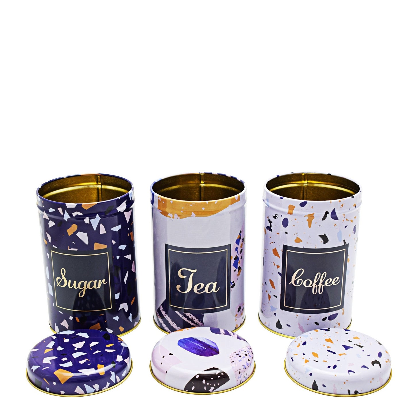 Kitchen Life Canister Set 3 Piece - Multi