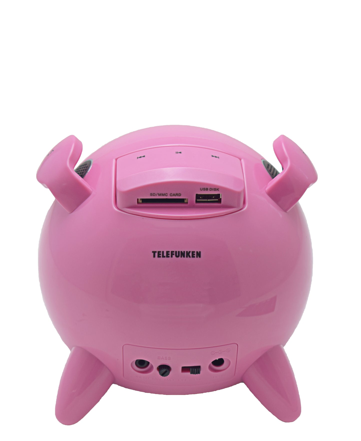 Telefunken T-PIG Speaker + Subwoofer - Pink