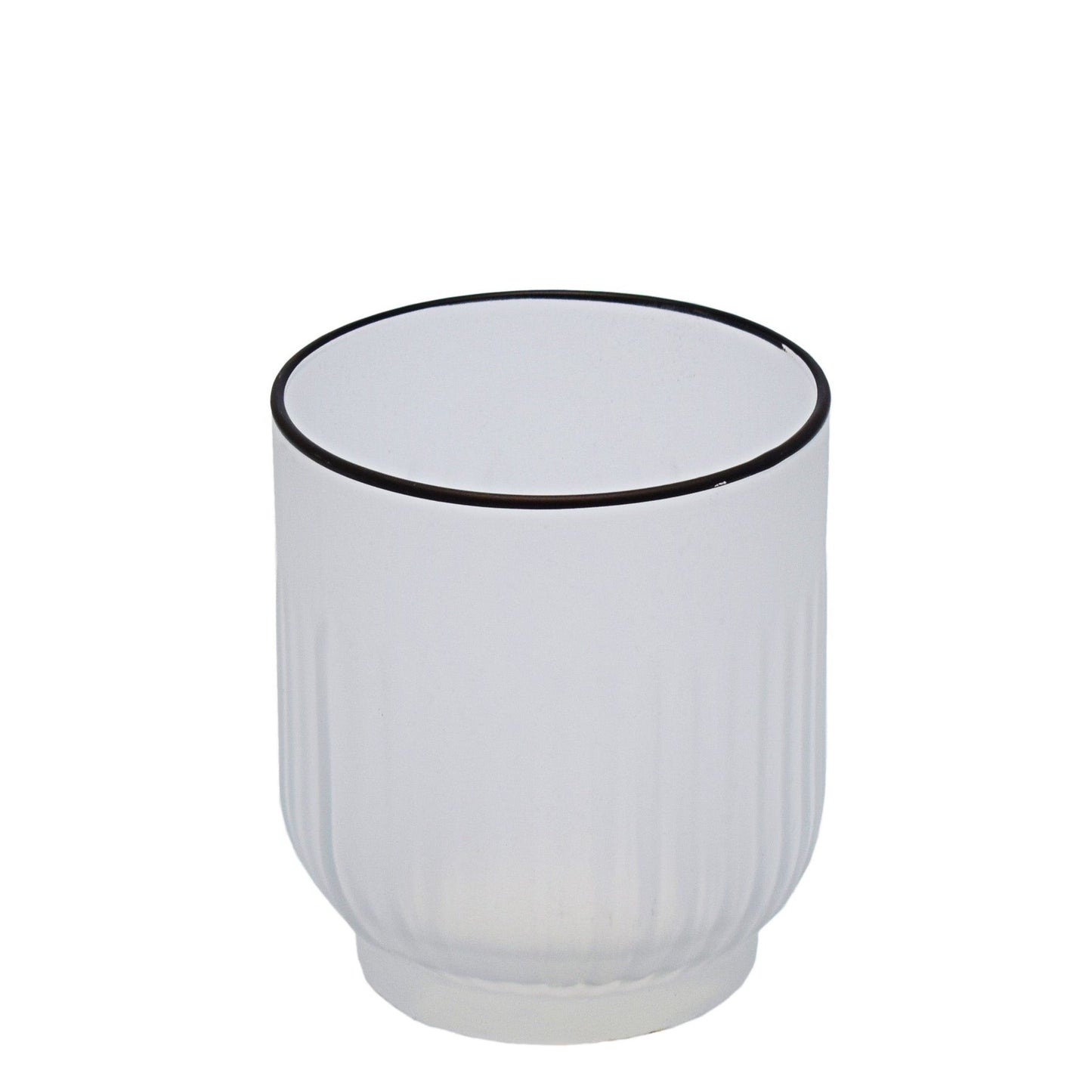 Unique Designs Textured Tokyo Whiskey Glass 330ML - Transparent