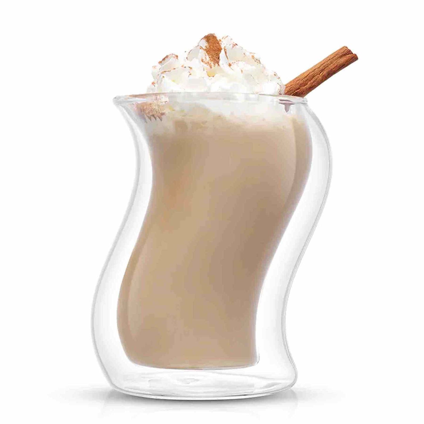 The Barista Borosilicate Double Wall Glasses 250ml - Clear