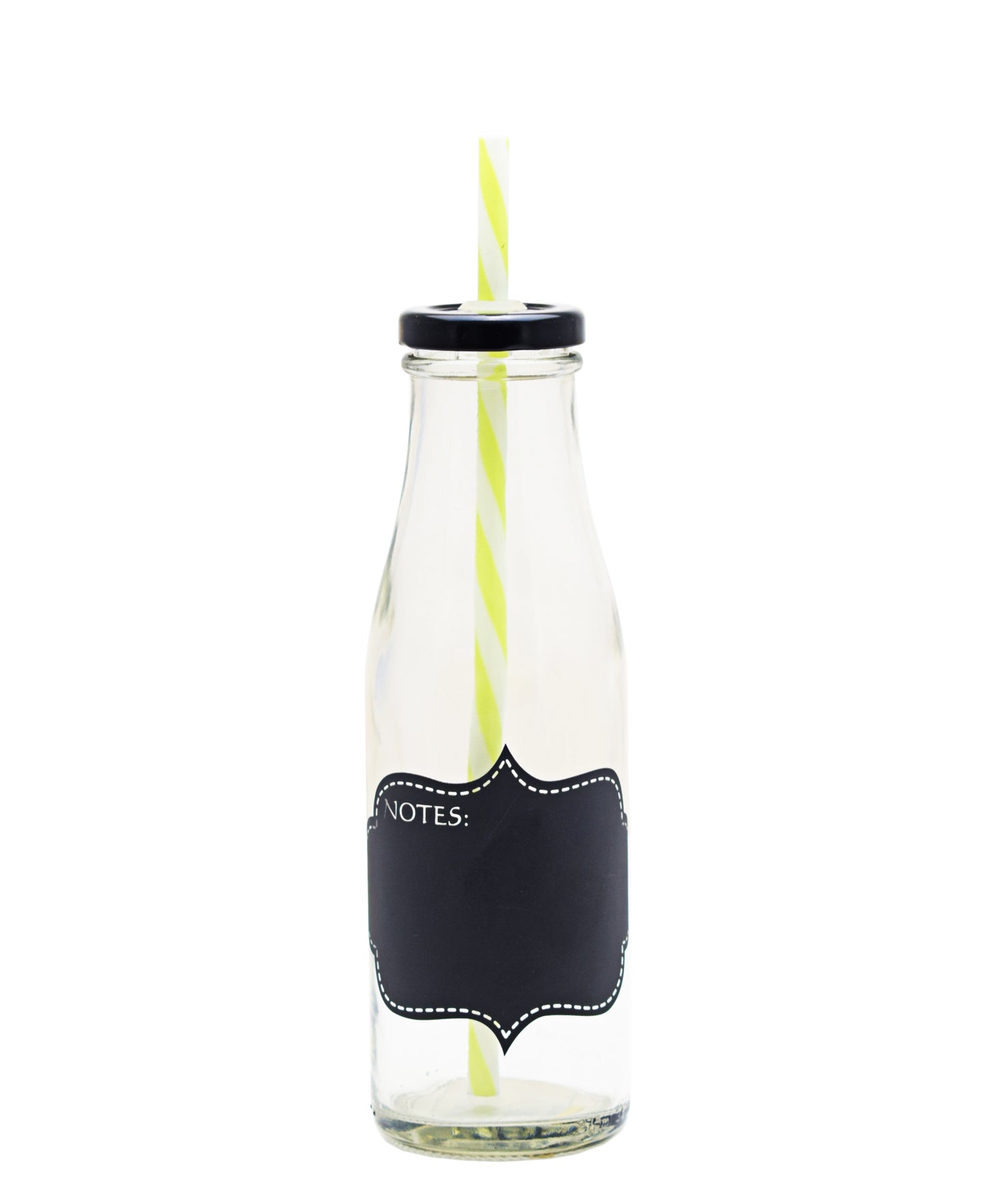 Consol Milkshake Bottle With Black Notes