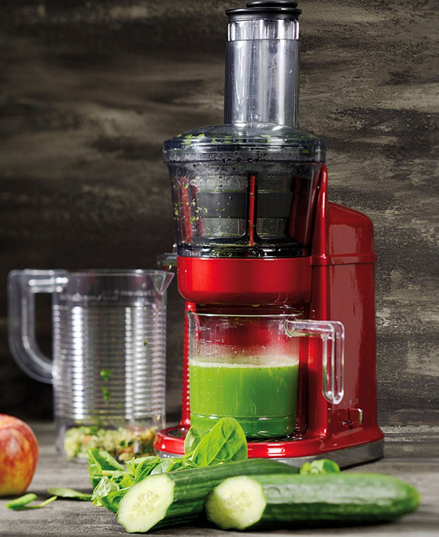 KitchenAid Maximum Extraction Juicer - Candy Apple Red