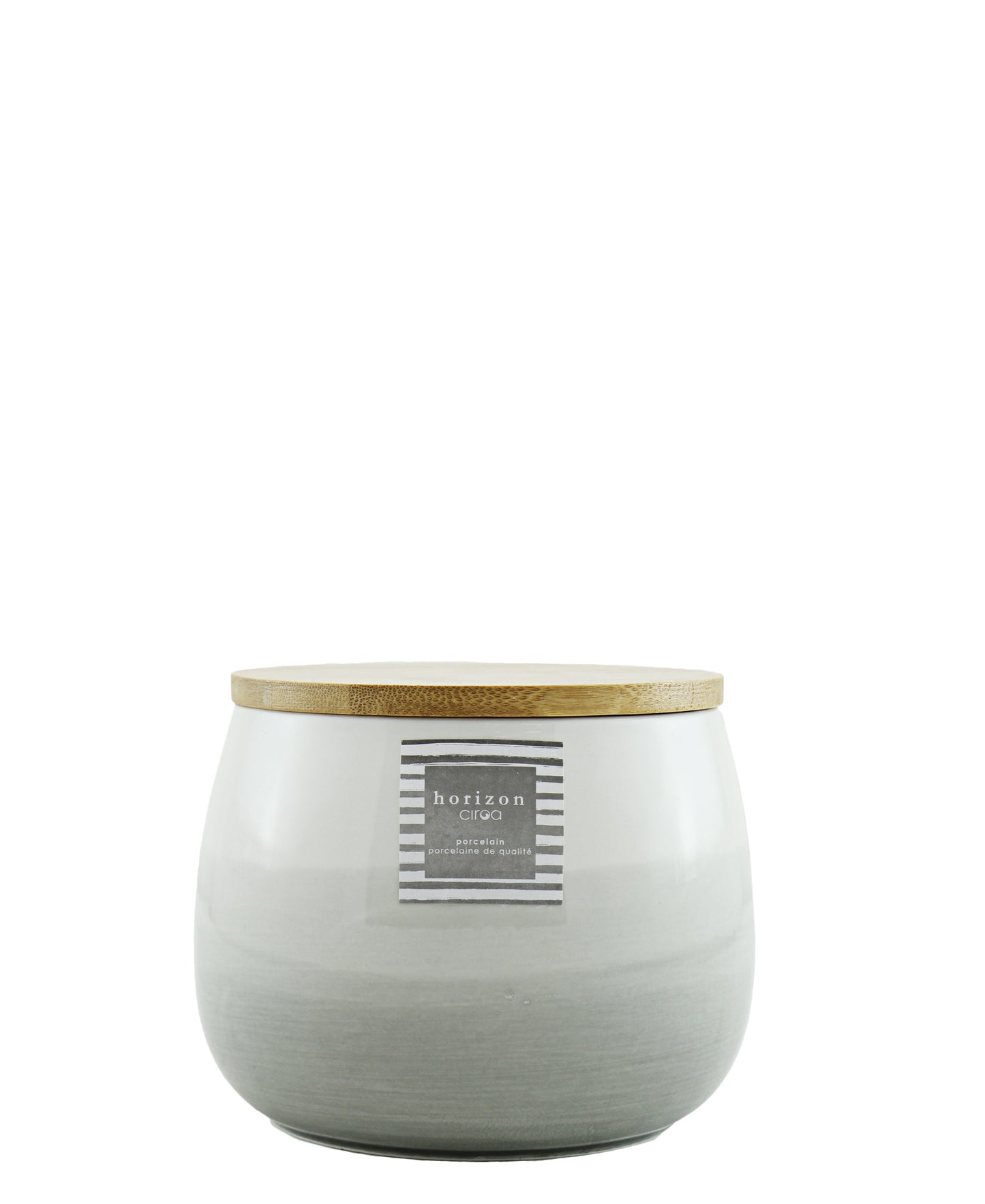 Ciroa Horizon Porcelain Small Storage Jar White