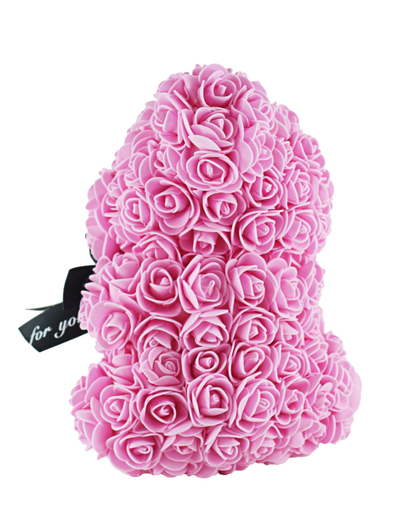 Lovers Design Floral Teddy Bear - Pink