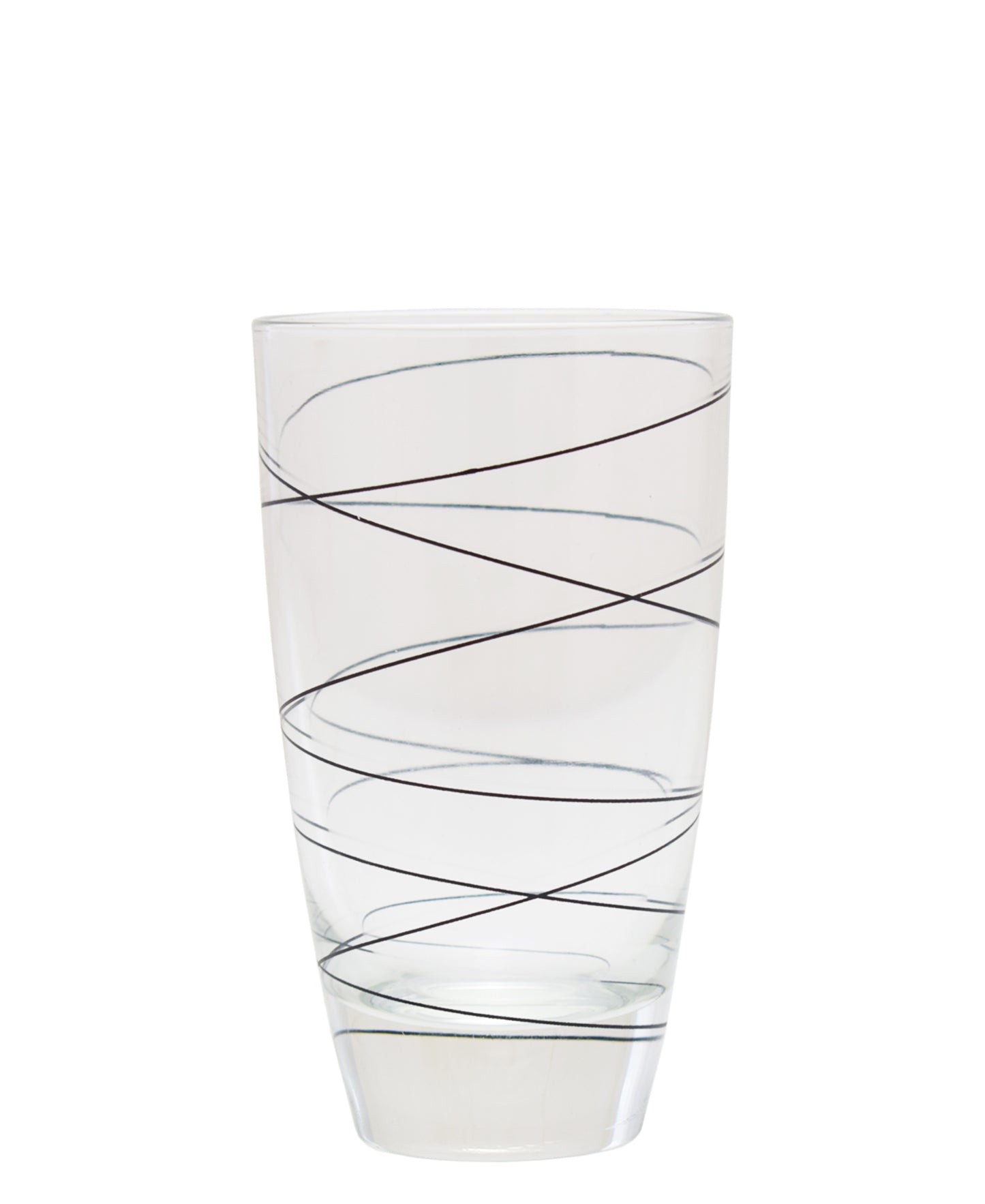 Borgonovo Alphi Helix Hiball Tumbler - Black