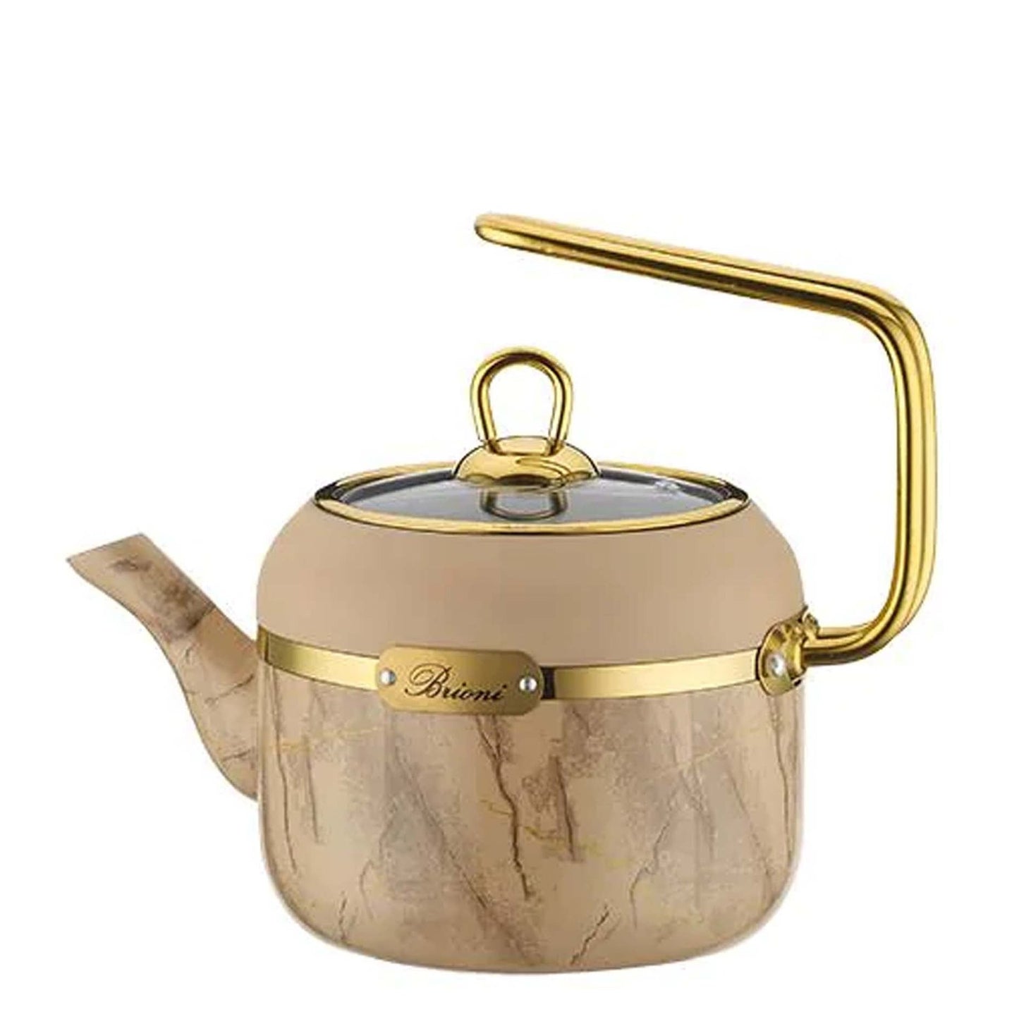 Brioni Selection 2,5L Granite Teapot - Beige