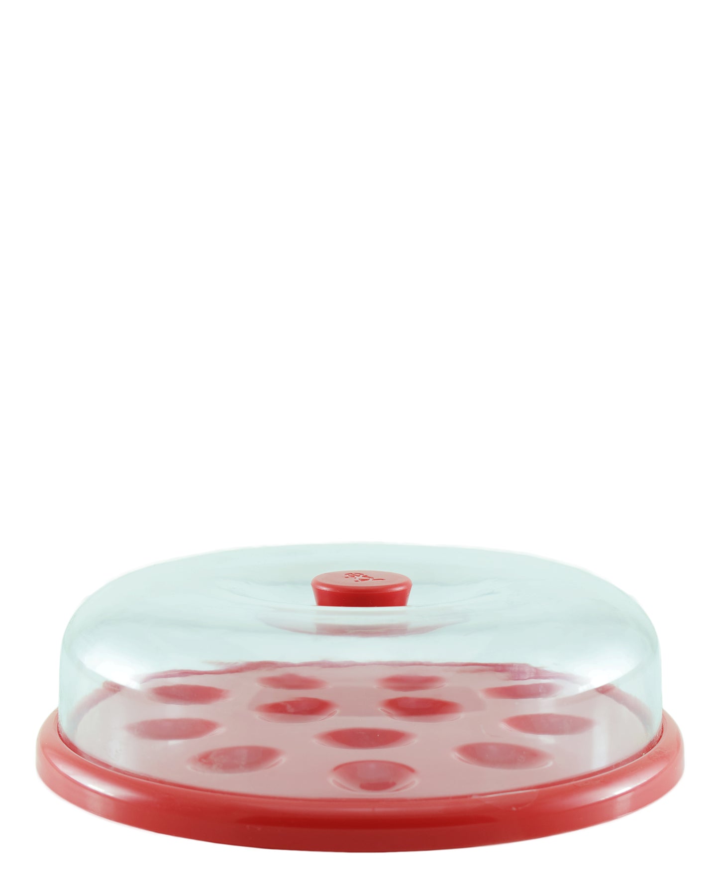 Joie Deviled Egg Platter & Cover - Red