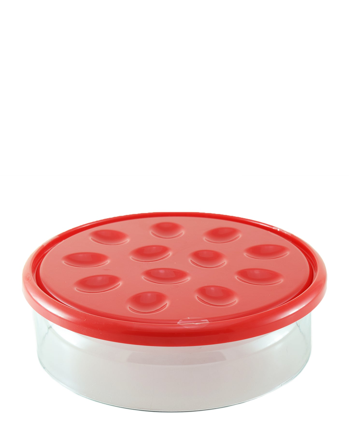 Joie Deviled Egg Platter & Cover - Red