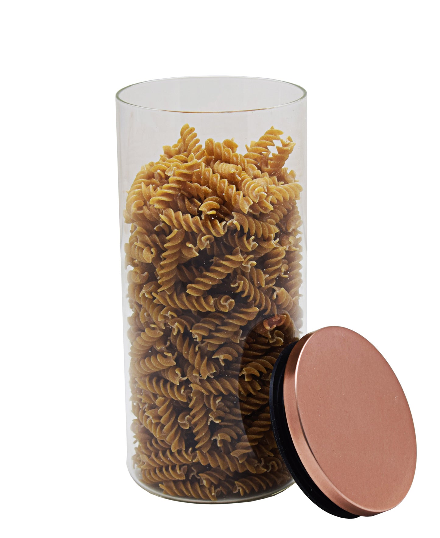 Kitchen Life Decadent Borosilicate Large Canister - Clear