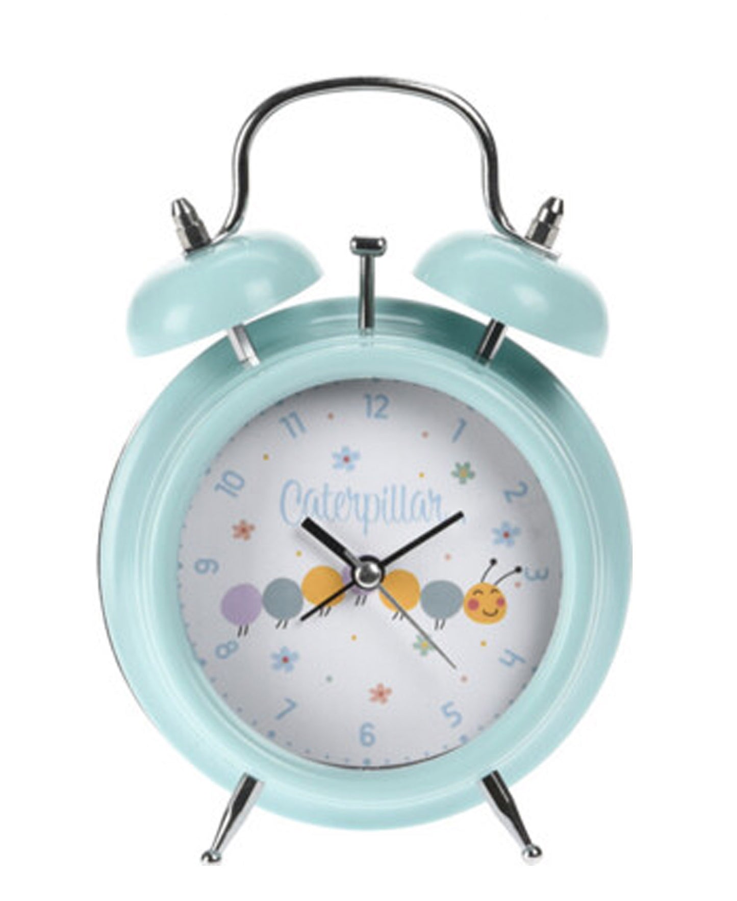 Urban Decor Kiddies Retro Clock - Baby Blue