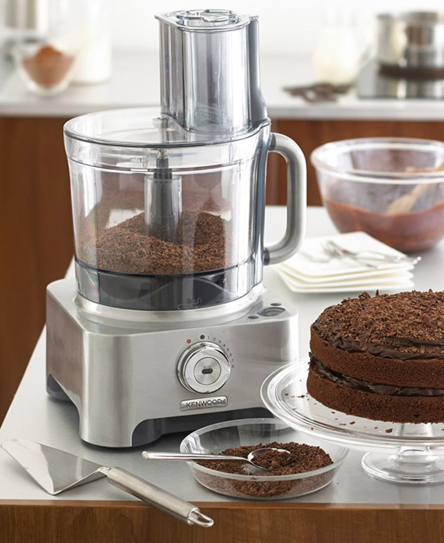 Kenwood Multipro Excel 4L Food Processor & Blender - Silver FPM910