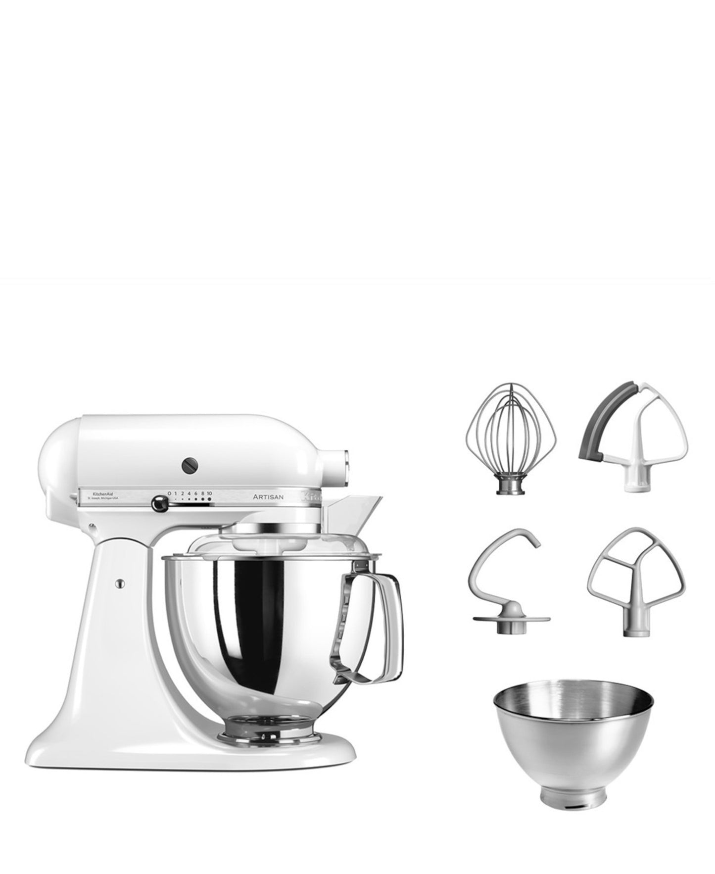 KitchenAid 4.8L Stand Mixer -Frosted Pearl