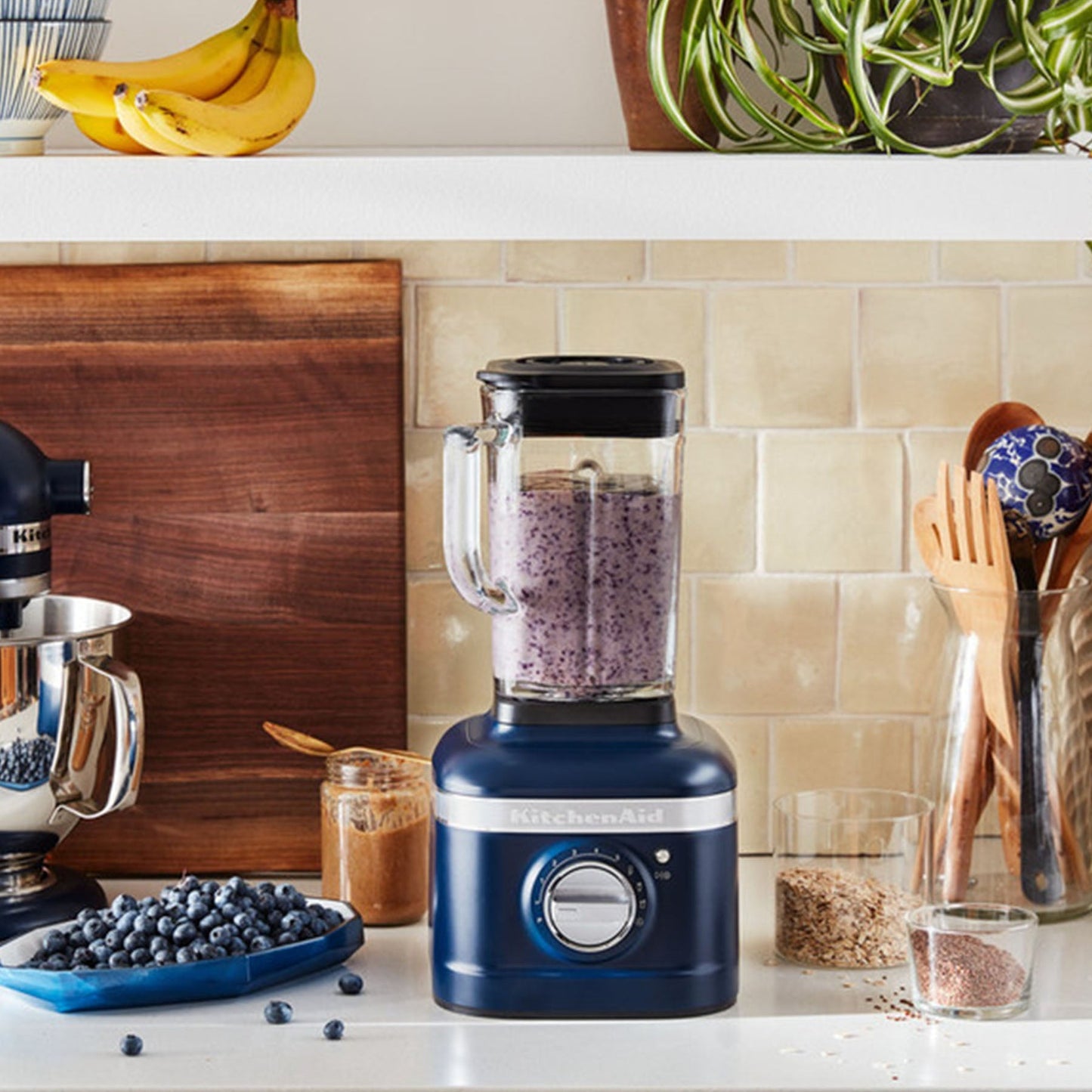 KitchenAid Artisan K400 Blender 1.4L - Ink Blue