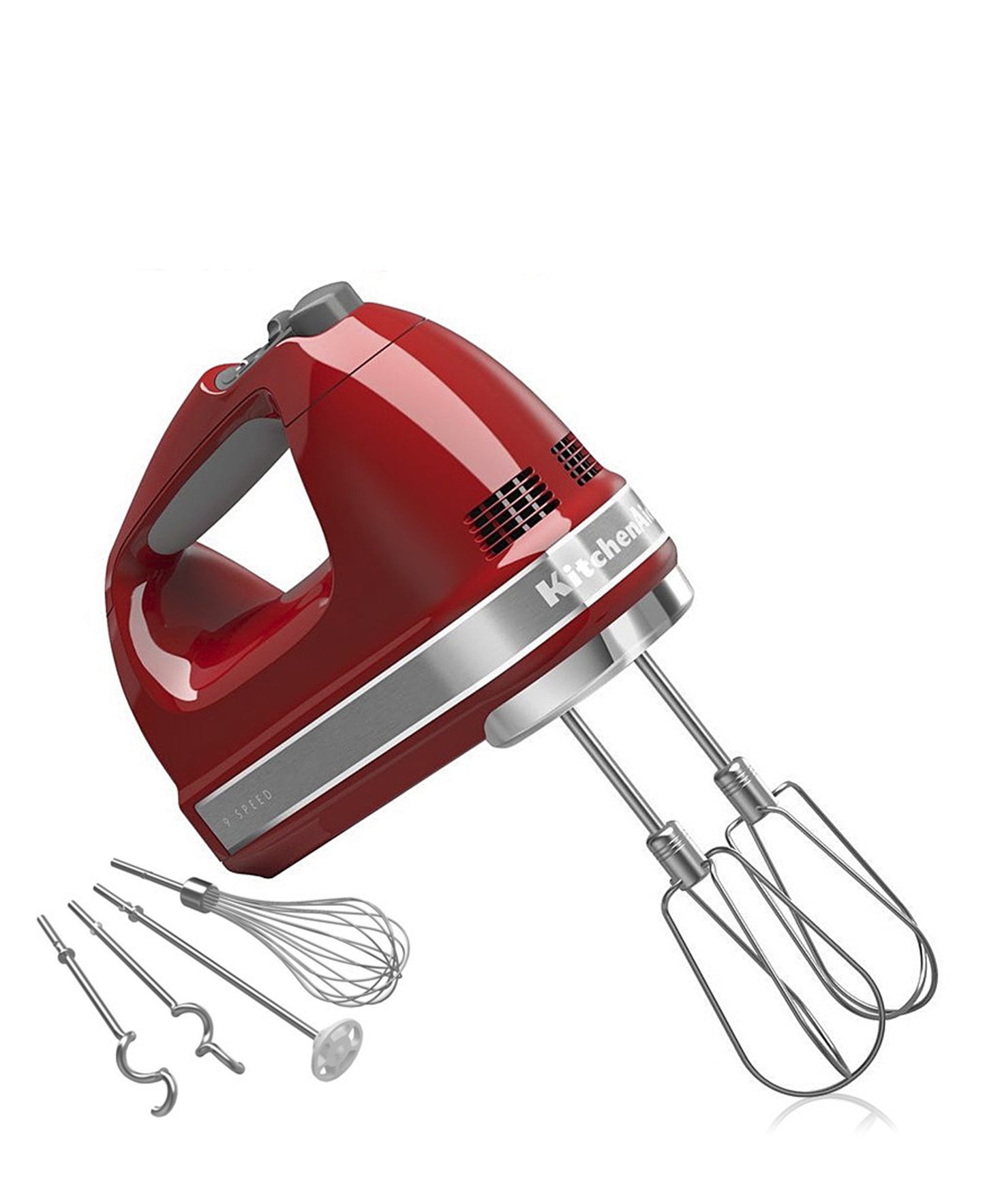 KitchenAid Handmixer 9 Speed - Empire Red